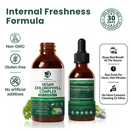 Chlorophyll Liquid Drops